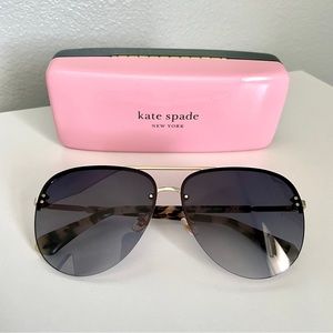 Kate Spade New York Womens Jakayla Aviator Sunglasses 62mm